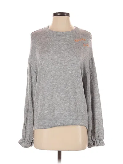 Pre-owned Le Lis Pullover Sweater In Gray