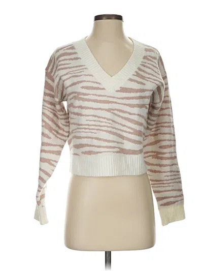 Pre-owned Le Lis Pullover Sweater In Ivory