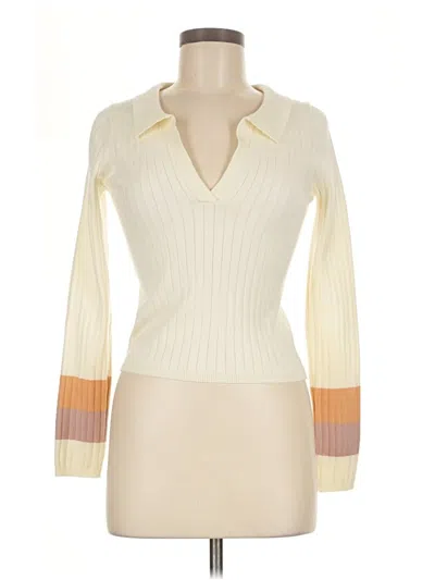 Pre-owned Le Lis Pullover Sweater In Ivory