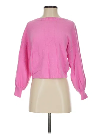 Pre-owned Le Lis Pullover Sweater In Pink