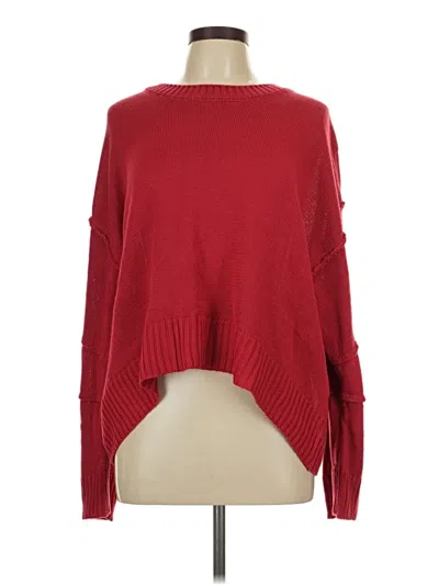 Pre-owned Le Lis Pullover Sweater In Red