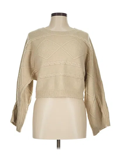 Pre-owned Le Lis Pullover Sweater In Tan