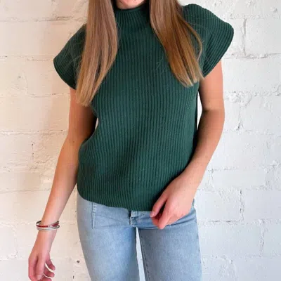 Le Lis Reece Sweater Vest In Green