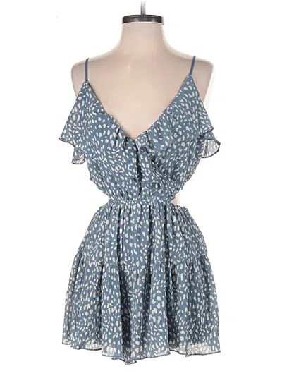 Pre-owned Le Lis Romper In Blue