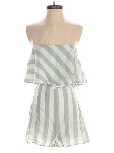 Pre-owned Le Lis Romper In White