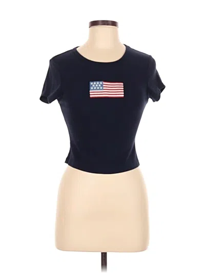 Pre-owned Le Lis Short Sleeve T-shirt In Blue