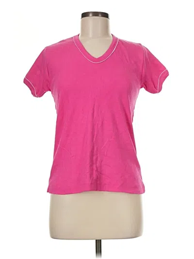Pre-owned Le Lis Short Sleeve T-shirt In Pink