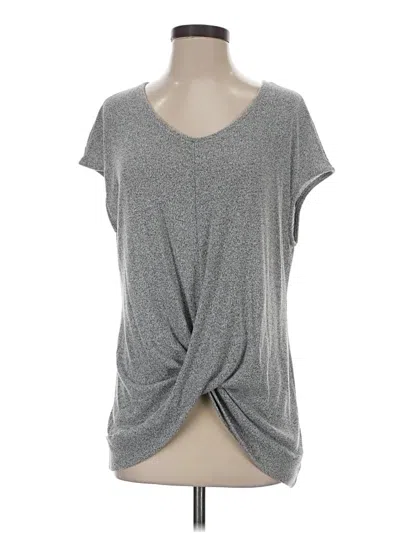 Pre-owned Le Lis Short Sleeve T-shirt In Silver