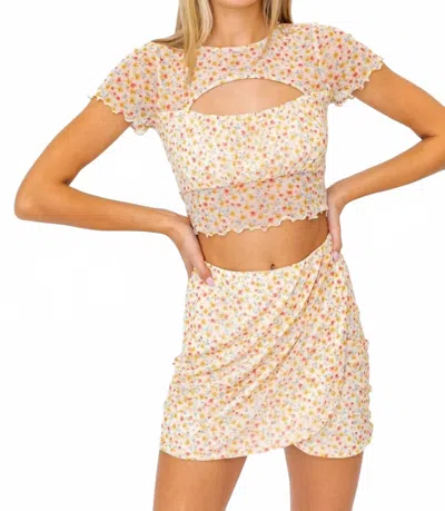 Le Lis Simply Sweet Set In Cream Multi In Neutral