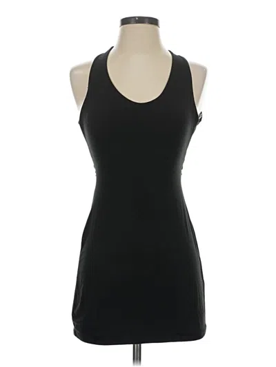 Pre-owned Le Lis Sleeveless Top Black Halter Neckline Tops