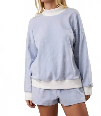 Le Lis Snow Day Matching Set In Light Blue In Multi