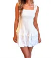 Le Lis Summer Sands Mini Dress In White In White