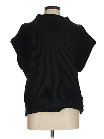 Pre-owned Le Lis Sweater Vest In Black