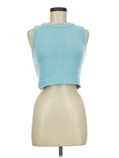 Pre-owned Le Lis Sweater Vest In Blue