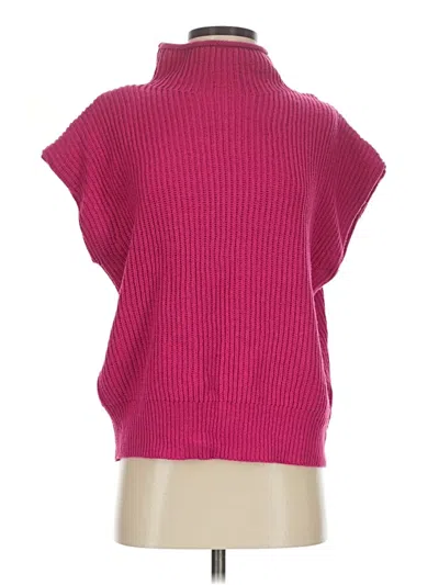 Pre-owned Le Lis Sweater Vest In Pink