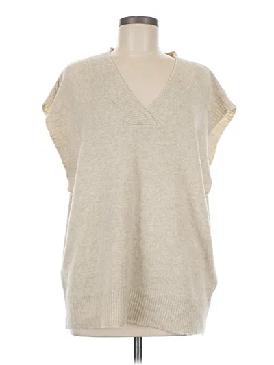 Pre-owned Le Lis Sweater Vest In Tan