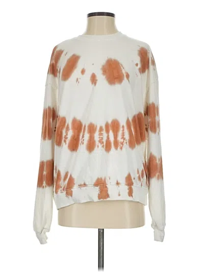 Pre-owned Le Lis Sweatshirt In White