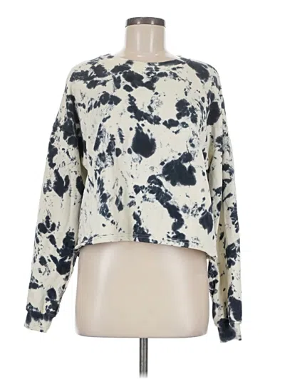 Pre-owned Le Lis Sweatshirt In White