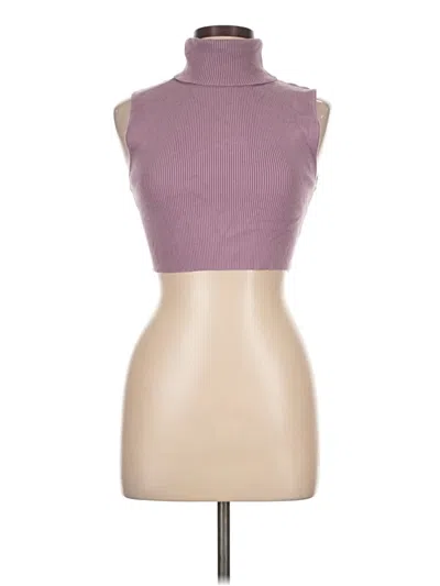 Le Lis Tank Top Purple Turtleneck Tops