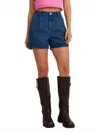 Le Lis Tending The Garden Shorts In Blue In Blue