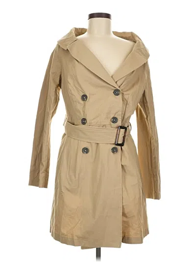 Pre-owned Le Lis Trenchcoat In Tan