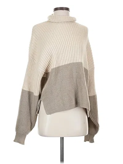 Pre-owned Le Lis Turtleneck Sweater In Brown