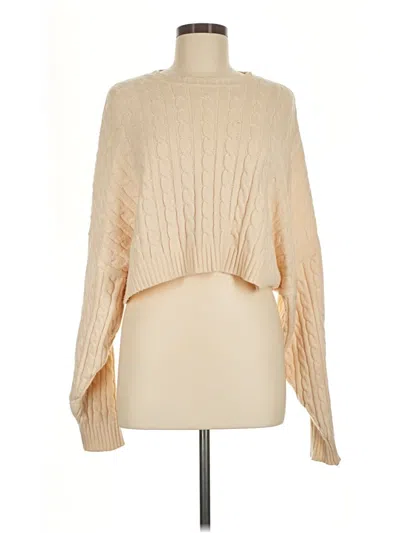 Pre-owned Le Lis Turtleneck Sweater In Ivory