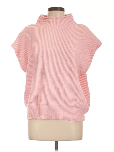 Pre-owned Le Lis Turtleneck Sweater In Pink