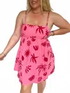 Le Lis Women's Babydoll Mini Dress In Pink In Pink