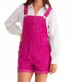 Le Lis Ziggy Shortalls In Pink In Pink
