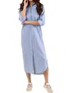 Le Marais Louisiana Dress In Classic Denim In Multi
