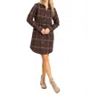Le Marais Wilmington Dress In Bourbon Plaid In Multi
