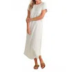 Le Marais Delray Dress In Sea Grass In White