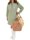 Le Marais Working Girl Mini Dress In Pistachio Green In Green