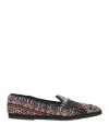 Le Margot Woman Loafers Black Size 10 Textile Fibers In Black