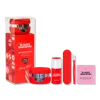 Le Mini Macaron 1-step Diy Glossy Gel Manicure Kit - Cherry Red In Red