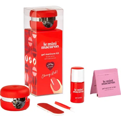 Le Mini Macaron Gel Manicure Kit In White