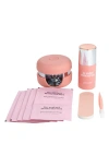 Le Mini Macaron Gel Manicure Kit In Rose Crme