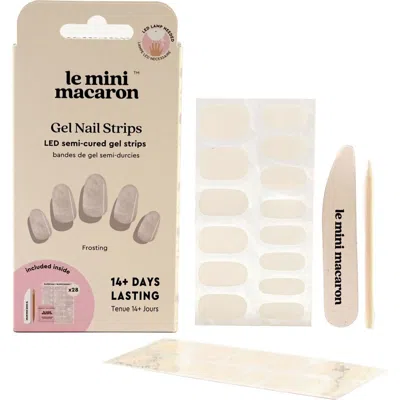 Le Mini Macaron Gel Nail Strips Kit In Frosting