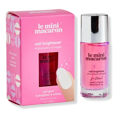 Le Mini Macaron Je Glow! Nail Brightener & Whitener