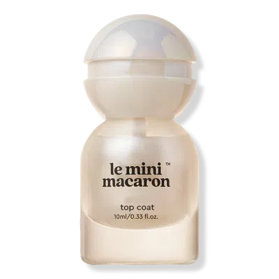 Le Mini Macaron Le Sweet Nail Polish Special Effect Top Coat - Satin Pearl