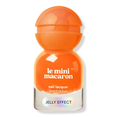 Le Mini Macaron Les Jellies Nail Polish - Orange Glow