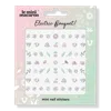 Le Mini Macaron Mini Nail Stickers - Electric Bouquet Edition