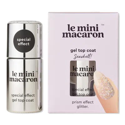 Le Mini Macaron Special Effect Gel Top Coat - Seashell