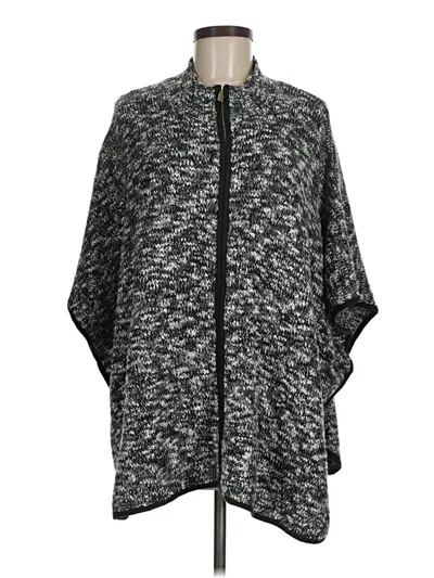 Pre-owned Le Moda Coat In Gray