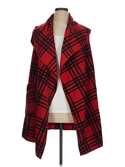 Pre-owned Le Moda Sweater Vest In Red