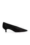 Le Monde B&eacute;ryl Babouche Kitten Heel In Black