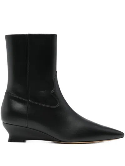 Le Monde Beryl 40mm Camille Pointed Toe Boots In Black