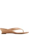Le Monde Beryl 40mm Micro-wedge Thong Sandals In Pink