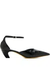 Le Monde Beryl 45mm Crocodile-effect Pumps In Multi